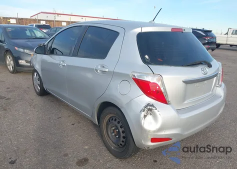 2012 Toyota Yaris Le из США, поврежденный, VIN JTDKTUD37CD523833